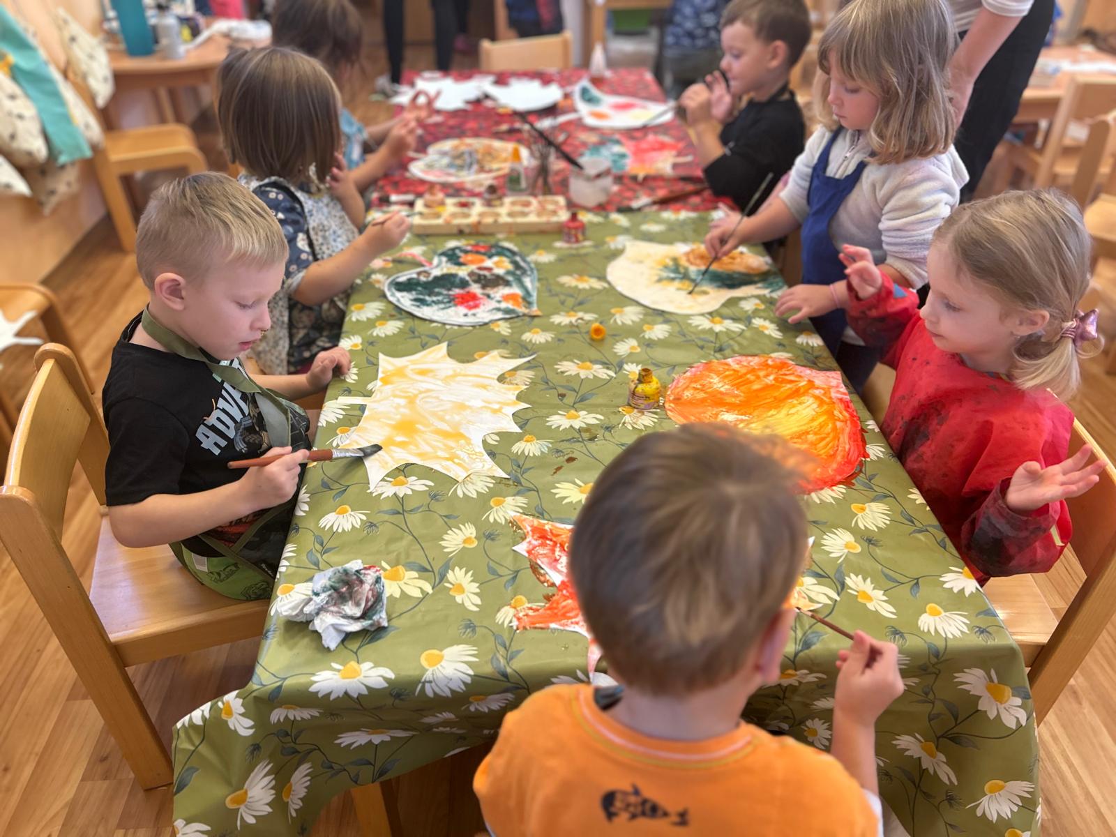 Children making pastries
